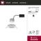 Paulmann Nova - LED-inbouwlamp 3-Step-Dim - zwenkbaar 6W 470lm 230V dimbaar 2700K Wit mat