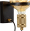 Lucide OTTELIEN - Wandlamp - Ø 17,7 cm - 1xE27 - Zwart