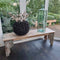 Mica Decorations Guan - Fles Vaas - H75 x Ø25 cm 100% Gerecycled Glas - Groen