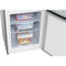 Frilec BONN285-70-WT-040EI - Koelvriescombinatie - Waterdispenser - 240 liter - 40 dB - Zilver - Inox