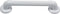 VITILITY Wandbeugel - Middel 45 cm - Toiletbeugel - Wit - Wandbeugel badkamer - Handgreep douche