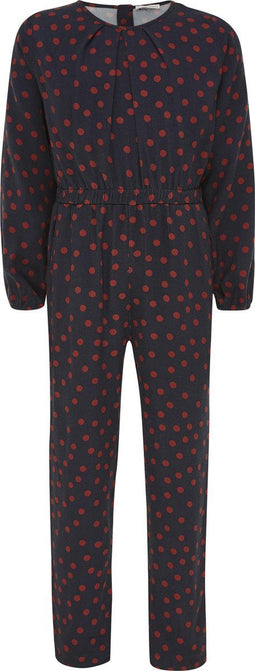 Mexx Meisjes Jumpsuit - Lange mouw - Multikleur stippen - Maat 140