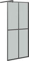 vidaXL - Inloopdouchewand - 118x190 - cm - transparant - gehard - glas