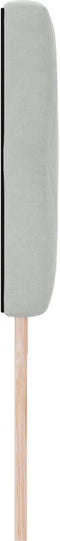 vidaXL - Hoofdbord - met - Kristallen - Knopen - Ge - tufted - Lichtgrijs - 180 - cm - Fluweel