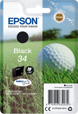 Epson 34 - Inktcartridge - Origineel - Zwart