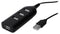Assmann USB 2.0 4-Port-Hub - USB hub - 4x USB 2.0 type-A - Zwart
