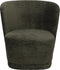 Fauteuil Claire - Vintage Groen Stof - Donkergroen - Comfortabele Fauteuil