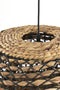 Light & Living Hanglamp Tripoli - Rotan - 50cm - Naturel/Zwart