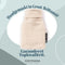 CosyPanda Mini Bamboo Kruik met Hoes - 22x16cm - Duurzame Warmwaterkruik - 600ML - Beige