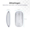 Trendfield Draadloze Muis - Oplaadbare Ergonomische Muis met Stille Klik - Bluetooth - Zilver