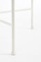 Mica Decorations Odile - Wandtafel voor Buiten - L63 x B33 x H71 cm - Metaal - Bruin Wit