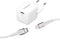 Intenso W30C - GaN Voedingsadapter 30W + C315L Lightning Kabel - Snelladen PD 3.0