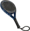 Padelracket Hurricane 4.0 - Druppelvorm - Zwart & Blauwadelracket Hurricane 4.0 - Druppelvorm - Zwart & Blauw