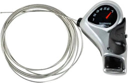 Shimano Shifter Tourney 7v SL-TX50-7R 2400mm rechts zi/zw