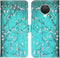 iMoshion Hoesje Geschikt voor Nokia G20 / G10 Hoesje Met Pasjeshouder - iMoshion Design Softcase Bookcase - Blauw / Meerkleurig / Blossom