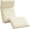 vidaXL - Ligstoel - inklapbaar - 175x54x8,5 - cm - Oxford - stof - crème