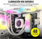 Corsair iCUE H150i Elite LCD XT - AIO Waterkoeler 360mm - RGB Verlichting - Wit