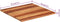 vidaXL - Tafelblad - 25-27 - mm - 70x70 - cm - massief - acaciahout