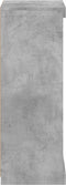 vidaXL - Dressoir - met - LED-verlichting - 41x37x100 - cm - betongrijs