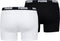 PUMA Basic 2P - Heren Boxershort - Katoen met elastische band - Wit/Zwart (2 stuks)