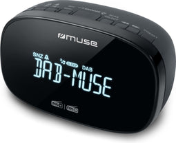 Muse M-150CDB - Wekkerradio - DAB+/FM met dubbel alarm - Zwart