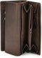 The Chesterfield Brand Leren Portemonnee Bruin Dahlia RFID