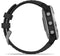Garmin fēnix 6 Solar - Smartwatch - Zonne-energie - Zilver (Zwart)