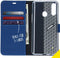Accezz Galaxy A20s - Wallet Softcase Bookcase - 3 pashouders - Donkerblauw