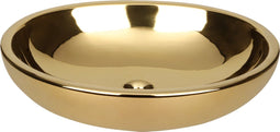 Differnz Dias - Waskom - Ovaal 50x38x14 cm - Keramiek Goud