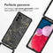 iMoshion Hoesje Geschikt voor Samsung Galaxy A13 (4G) Hoesje Met Koord - iMoshion Design Hoesje met Koord - Zwart / Black Marble
