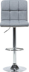 Set van 2 barstoelen MARION Draaibaar Lichtgrijs