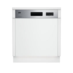 BEKO DSN15420X - Half Inbouw Vaatwasser - 5 programma's 6 temperaturen - Inox
