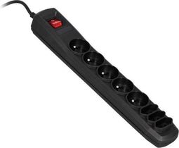 Activejet APN-8G/1,5M-BK power uitbreiding 8 AC-uitgang(en) Binnen Zwart