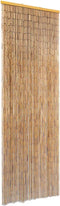vidaXL - Vliegengordijn - 56x185 - cm - bamboe