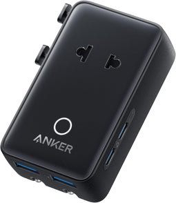 Anker Nano - Reisstekker - 5-in-1 - 20W - Zwart