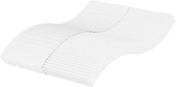 vidaXL - Schuimmatras - hardheid - H2 - H3 - 140x200 - cm - wit