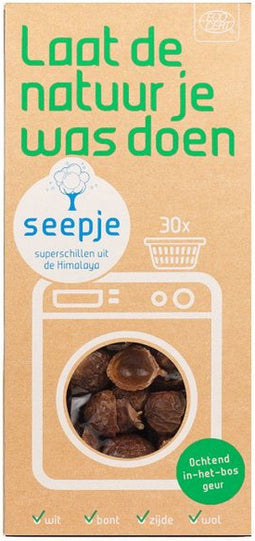 SEEPJE | Wasmiddel | Ochtend in het bos geur | 150 gr Zeepschillen | 30 Wasbeurten