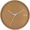 Wandklok Hue - Metaal Karamel Bruin - Ø40cm
