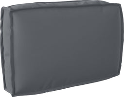 vidaXL - Pallet - Kussen - voor - Rugleuning - Anthraciet - 60x40x12 - cm - Oxford - Stof