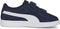 PUMA Smash 3.0 SD V PS - Unisex Sneakers - Suède - PUMA Navy-PUMA White
