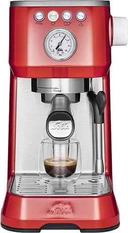 Solis Barista Perfetta Plus 1170 - Pistonmachine - 16 bar druk - Rood