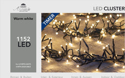 CBD clusterverlichting 1152 LED -6,9 m Wit
