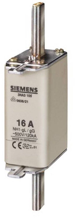 Siemens 3NA3144 Zekeringsinzetstuk Afmeting zekering : 1 250 A 500 V 3 stuk(s)