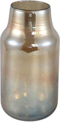 PTMD Vaas Amaira - 16x16x31 cm - Glas - Oranje