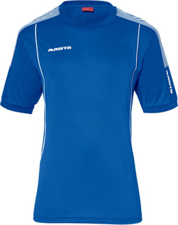 Masita Barça - Sport T-shirt Dames & Heren Korte Mouw - Clima-Tech - ROYAL BLUE/WHIT - L
