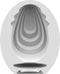 Satisfyer Masturbator Egg, verschillende structuren, hydro-actief TPE, geen glijmiddel nodig, voor eenmalig gebruik