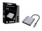 Conceptronic DONN13G - USB 3.2 Gen 1 Type-C Hub - 4K Ultra HD - Grijs