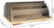 Broodtrommel bamboe met plastic deksel - 39 x 28,5 x 14,5 cm