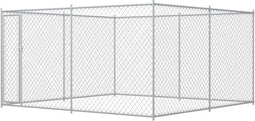 vidaXL - Hondenkennel - voor - buiten - 383x383x185 - cm