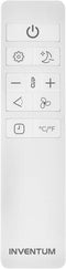 Inventum AC126WH - Mobiele airco - 4-in-1 functie - 12.000 BTU (3500 watt)
